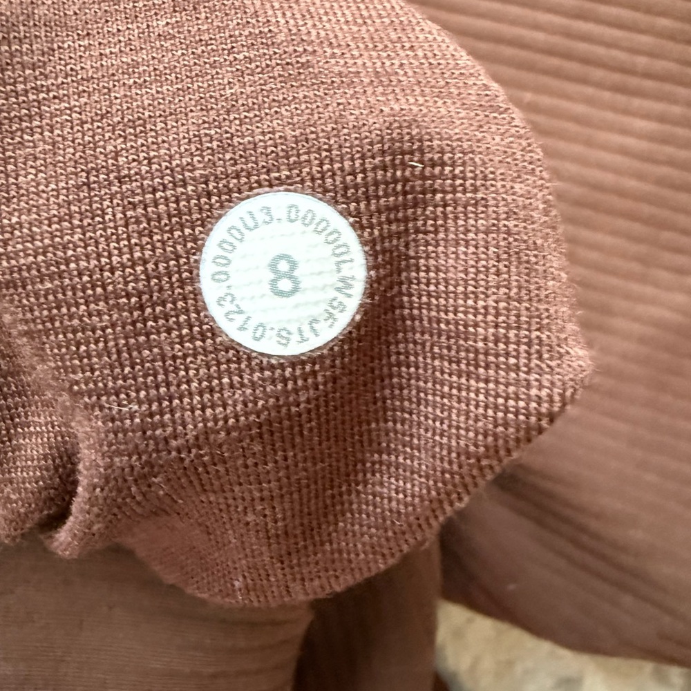 Lululemon Align Ribbed High-Rise Pant 25" Java - Picture 10 of 10
